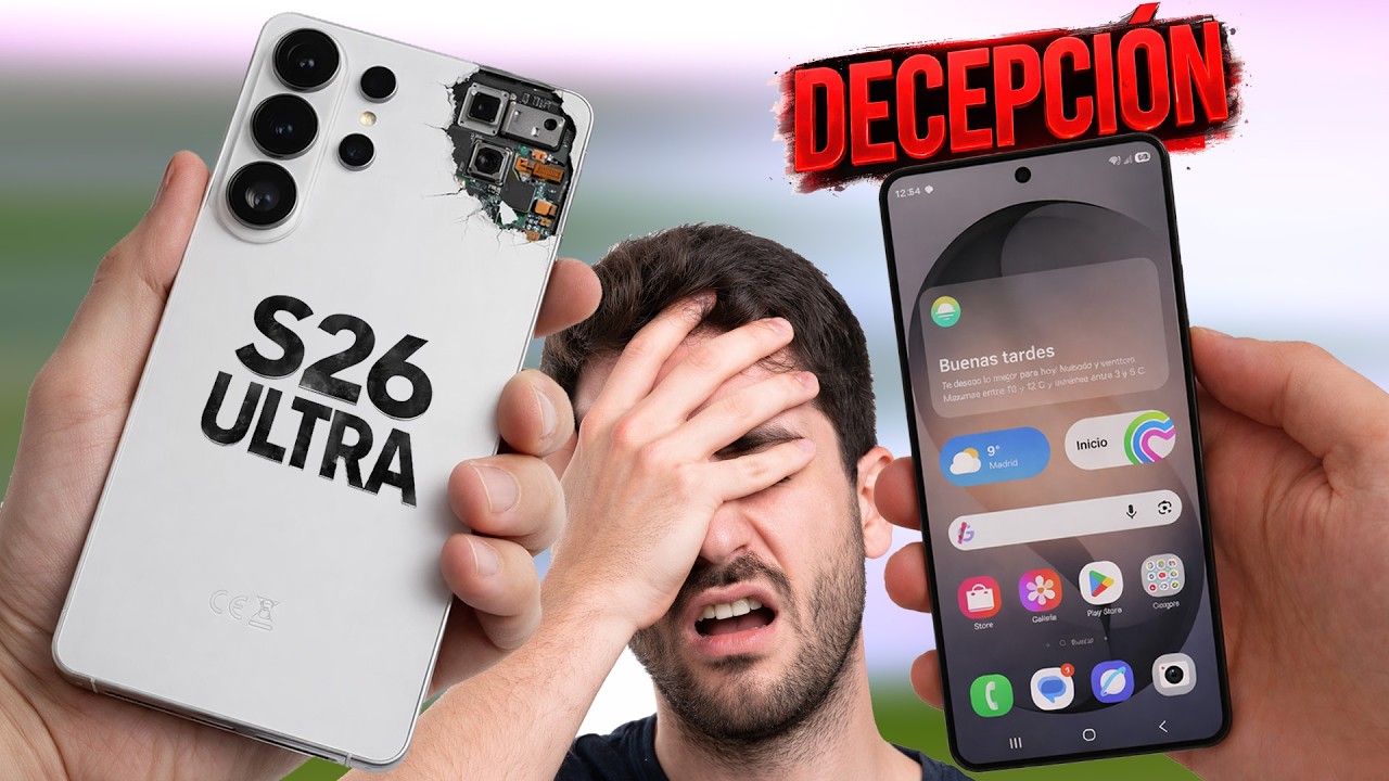 Samsung S26 Ultra es una TREMENDA DECEPCIÓN después de PROBARLO