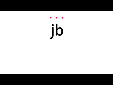 How to pronounce jb - Vocab Today