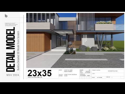 Project Design From Start To Finish ArchiCAD Tutorial