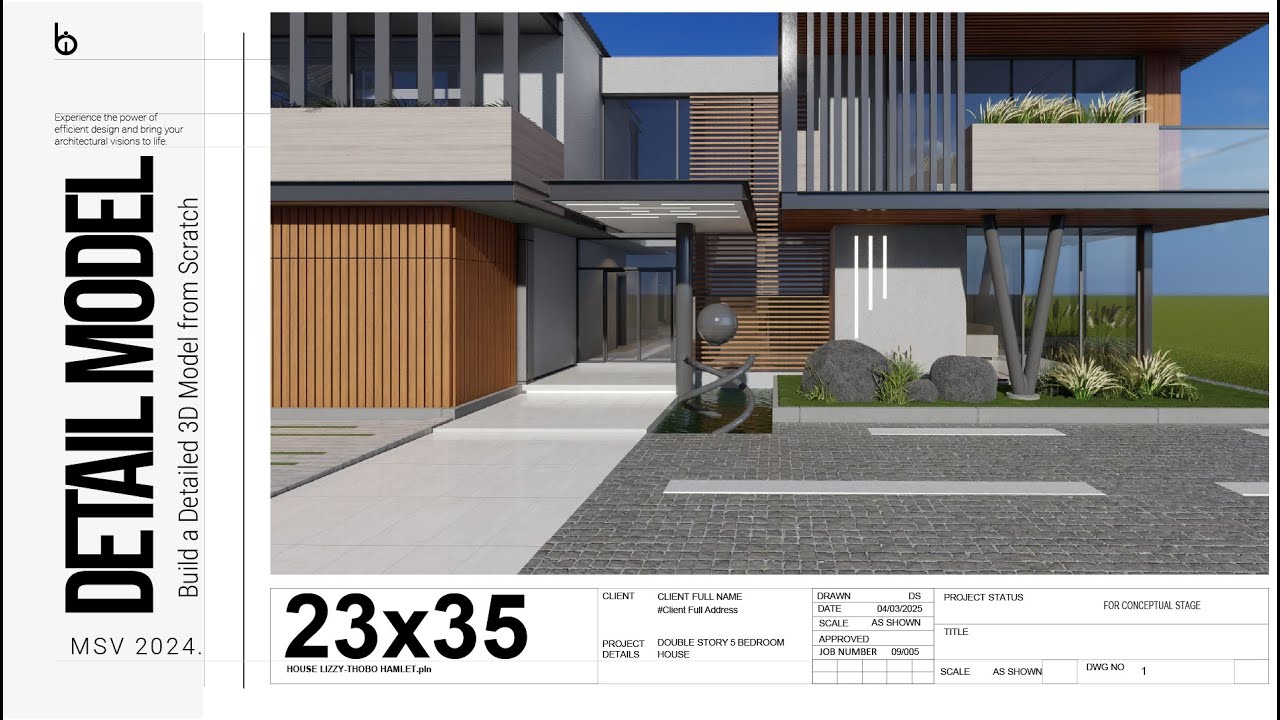 Project Design From Start To Finish ArchiCAD Tutorial