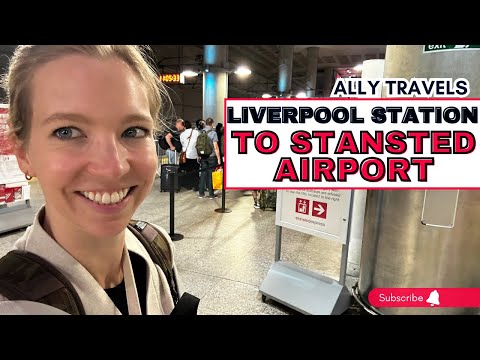 Taking the STANSTED EXPRESS from London's LIVERPOOL STATION