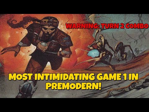 MTG PREMODERN: ILL-GOTTEN GAINS Deck Tech. Turn 2 win demonstration. Combo, pseudo storm.