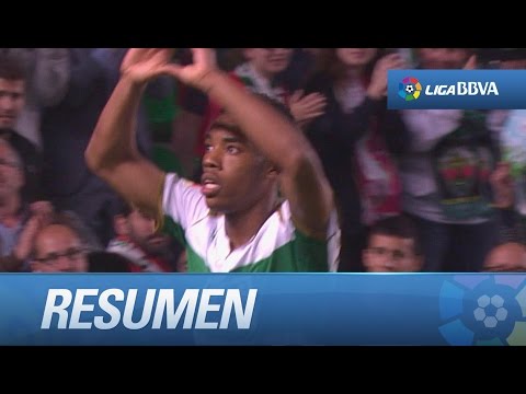 Resumen de Elche CF (4-0) Deportivo de la Coruña