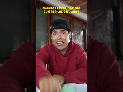 Cuando el profesor nos quitaba los celulares jajaja  #humor #comedia