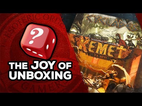 The Joy of Unboxing: Kemet and Cyclades Expansions