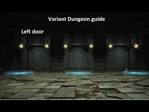 FFXIV - Variant Dungeons: Sil'dihn Subterrane - Left path guide