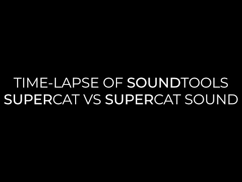 Terminating SuperCAT vs SuperCAT Sound time-lapse