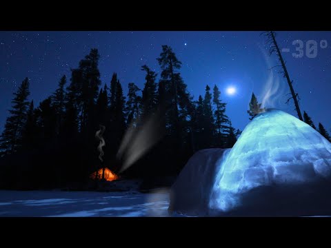 13 Days at Long-Term Camp  | -30° Igloo Build, Hot Tent, Ice Fishing (FULL)