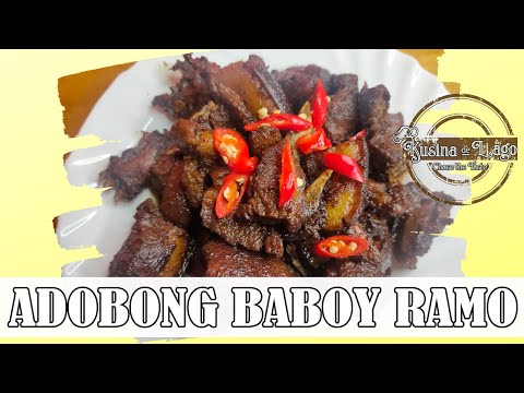 ADOBONG BABOY RAMO | ALINGO | WILD BOAR | EASY-TO-FOLLOW EXOTIC PORK RECIPE | KUSINA de LAGO