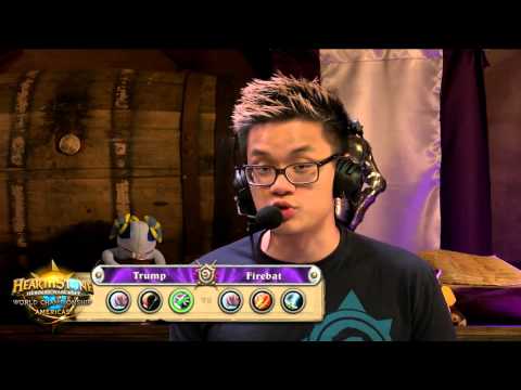 Trump vs Firebat Part 1 - Hearthstone Americas World Championship