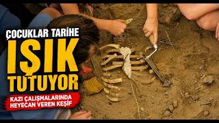 Zonguldak'ta Çocuklar Arkeolojik Kazı Heyecanı Yaşadı
