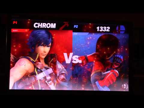 Papa Frank (Chrom) vs. FireThePyro (Mii Brawler) - Losers Semis - Pub Brawl 1