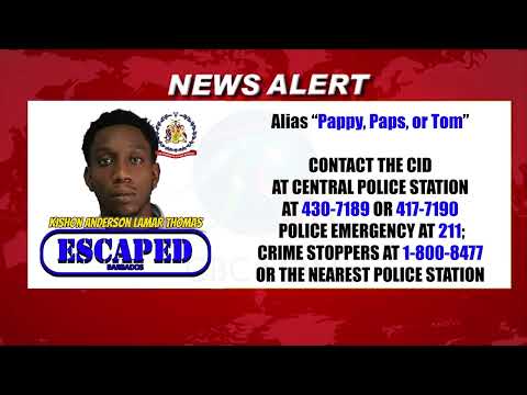Manhunt continues for escaped prisoner Kishon Thomas