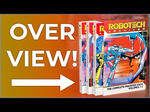 Robotech Archives: The Complete Macross Saga Slipcase Edition Overview