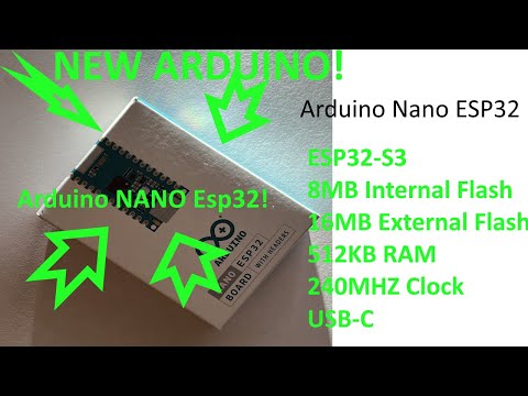 Arduino Nano ESP32 Review + Project |📟