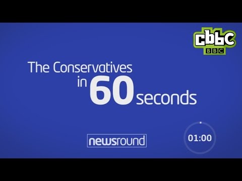 The Conservative Party in 60 seconds - CBBC Newsround