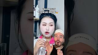 CRAZY KBEAUTY SKINCARE ROUTINE!😱(follow for more!💗) #beauty #skincare #skincareroutine #skin #hair