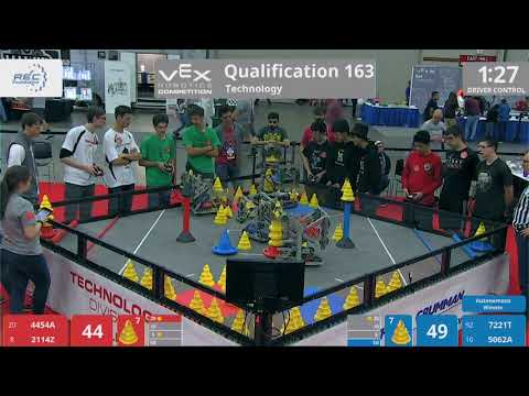 2018 VRC Tech Q163 - 4454A 2114Z vs 7221T 5062A - 115 to 106
