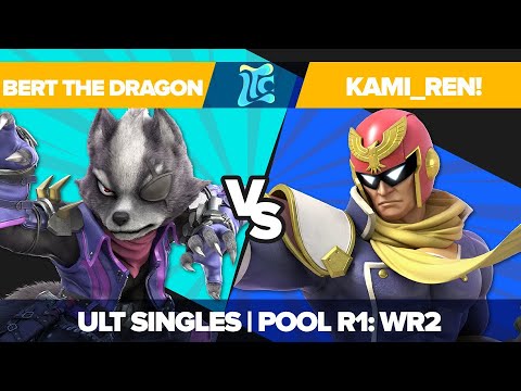 Bert The Dragon vs KAMI_ren! - Ultimate Singles R1 Pools: WR2 - Low Tide City | Wolf vs Cpt Falcon