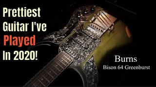 Video thumbnail for Burns Bison 64 Greenburst by Jon is just TOO LouD!!
