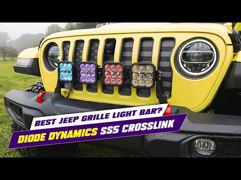 Best Jeep Grille Light Bar? (Diode Dynamics SS5 Crosslink)
