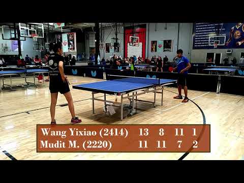 Wang Yixiao (2414) vs Mudit (2220), U2500 Quarter Final at Walnut Creek, CA on 3/1/2020