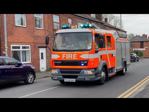 ** RESERVE ** Chorley Fire Stations Second Pump Responding! - Lancashire Fire And Rescue Service