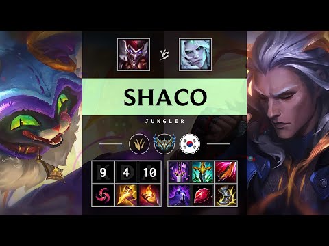 Shaco Jungle vs Viego - KR Challenger Patch 25.20