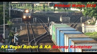 preview picture of video 'KA Petikemas Papasan KA Tegal Bahari'