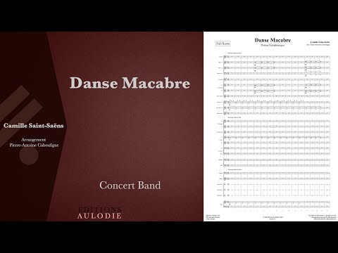 Danse macabre - Camille Saint-Saëns (score for concert band)