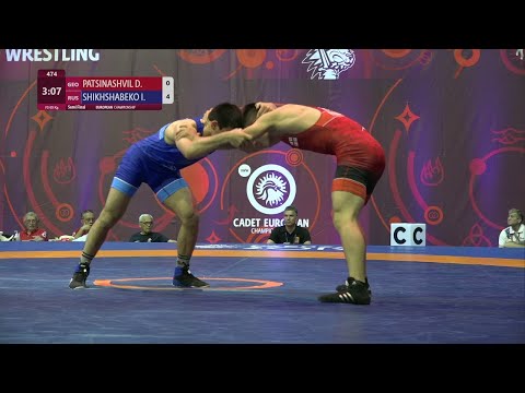 1/2 FS - 65 kg: D. PATSINASHVIL (GEO) v. I. SHIKHSHABEKO (RUS)