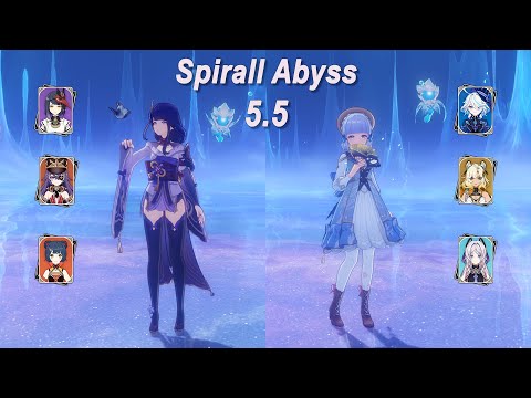Raiden | Ayaka | Spiral Abyss 5.5 Floor 12 | Genshin Impact