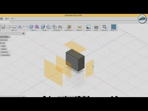 Fusion 360 | OFFSET PLANE Feature in Fusion 360 #exercise 6