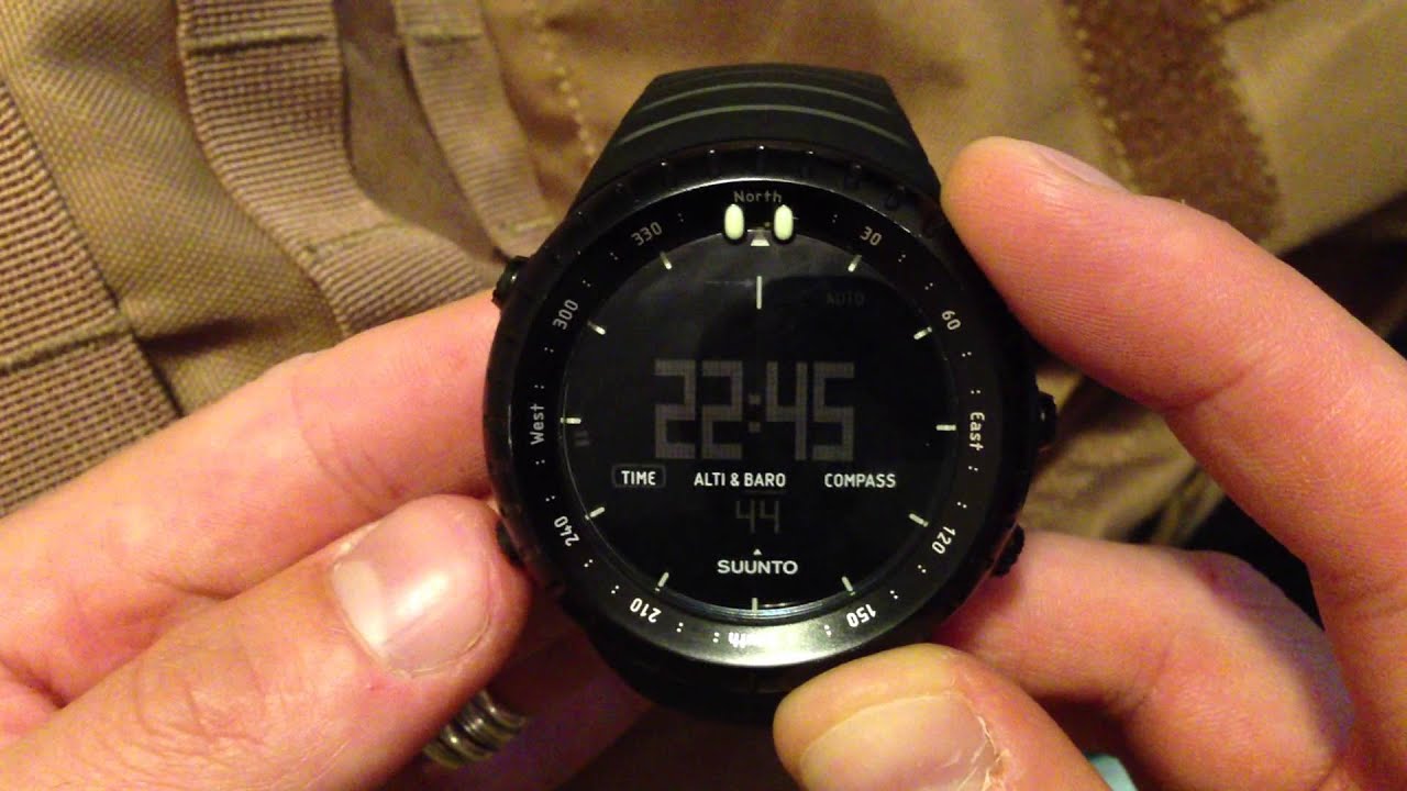 Часы Suunto Core All, черные