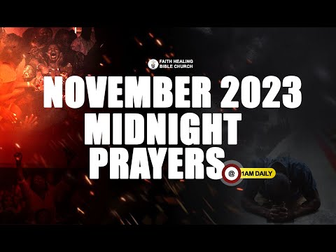 MIDNIGHT #PRAYERS, ATTACKING THE ENEMIES THAT FIGHT YOUR  BREAKTHROUGH (13/11/2023)