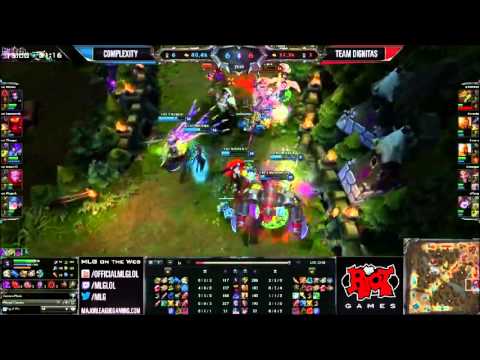 Complexity Vs Team Dignitas Amazing Team Fight