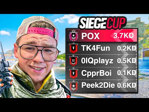 I Survived the R6 Siege Cup with COPPER Teammates
