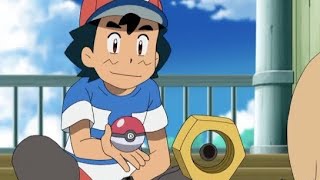 Ash catches meltan | Pokemon Sun and Moon