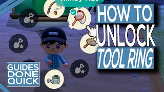 How To Unlock The Tool Ring In Animal Crossing New Horizons
