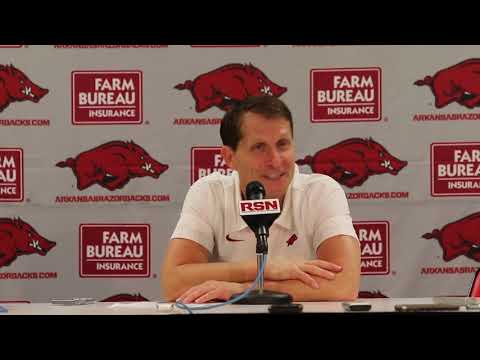 Arkansas 77 South Dakota 56 - Eric Musselman Uncut Post Game Video