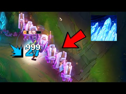 Anivia's wall deals damage now...