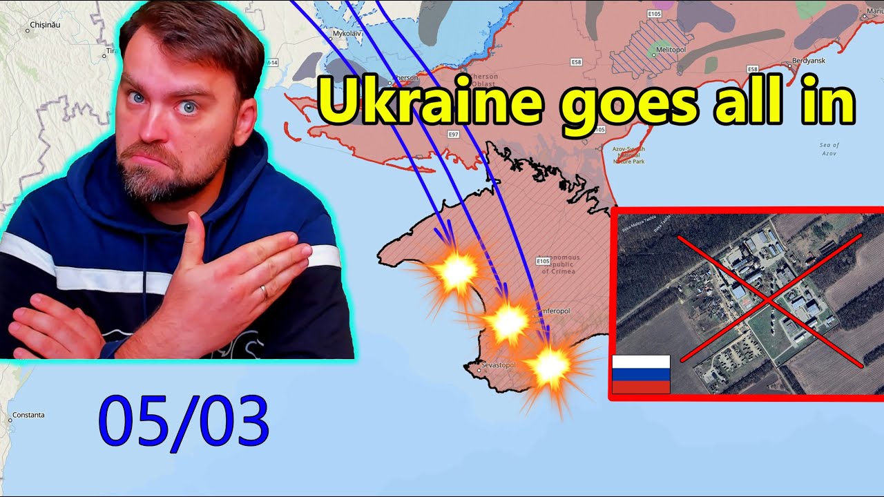 Update from Ukraine | Wow! Ukraine goes all in Striking Crimea | USA is changing Policy of Ukraine