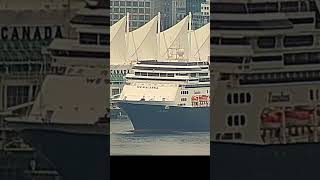 Beautiful early dawn arrival from Alaska with Holland America Line Zaandam