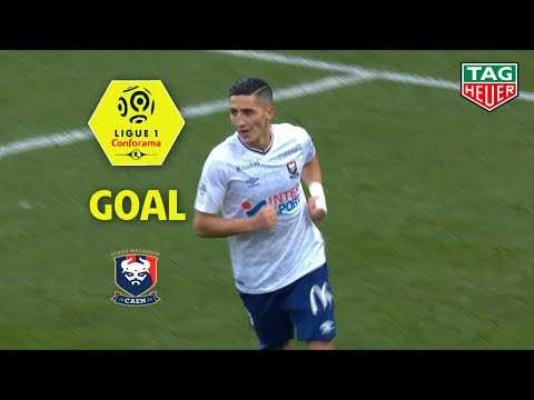 Goal Fayçal FAJR (22') / RC Strasbourg Alsace - SM Caen (2-2) (RCSA-SMC) / 2018-19