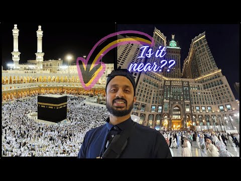 How long does it take to reach Haram from Makkah Clock tower Hotels?