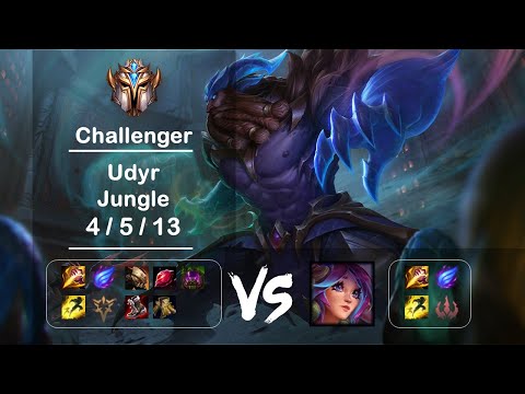 KR Challenger Jungle Udyr vs Lillia Ep.1960