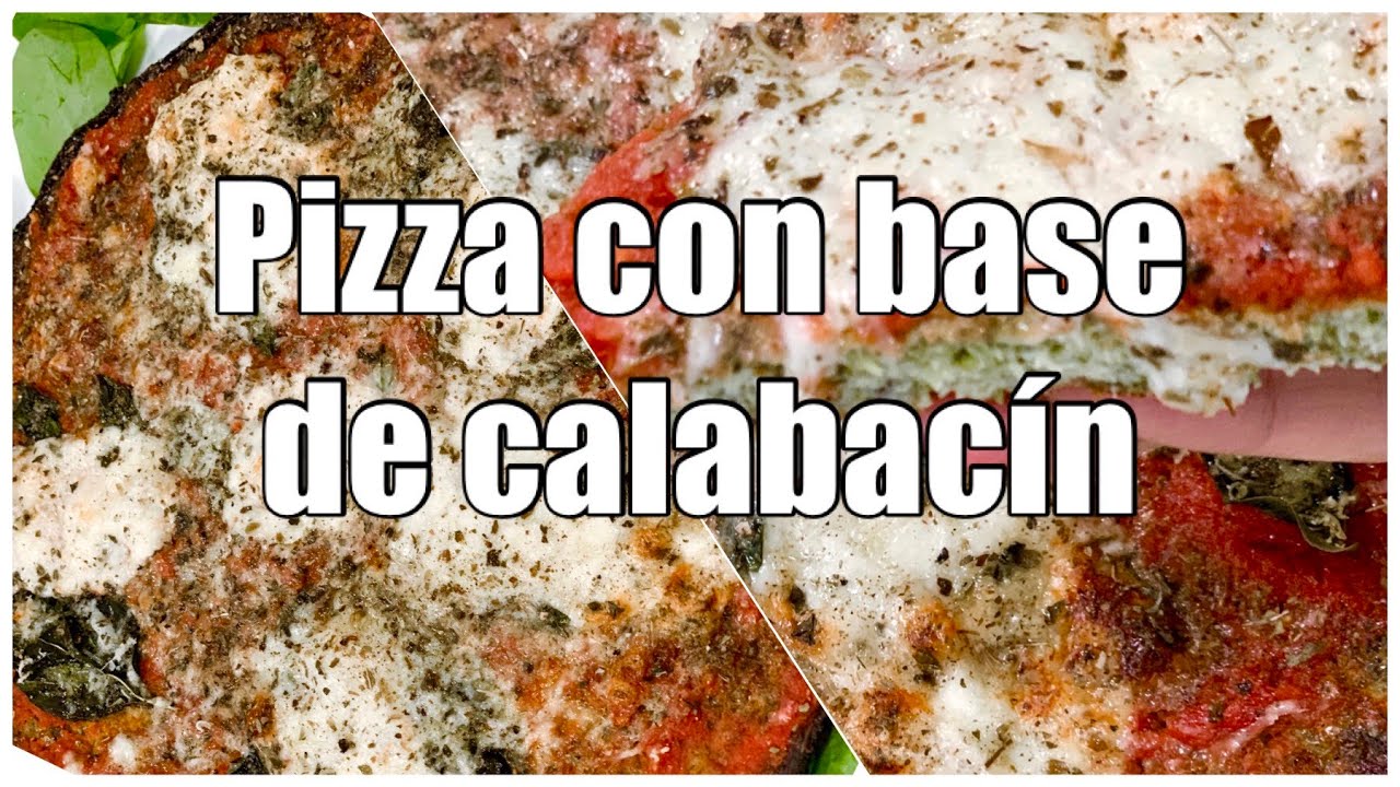 Receta de Pizza con Base de Calabacin
