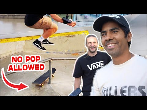 NO POP Game of SKATE at Chevy Chase Skatepark