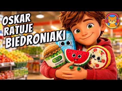 Oskar Ratuje Biedroniaki - okładka bajki audio