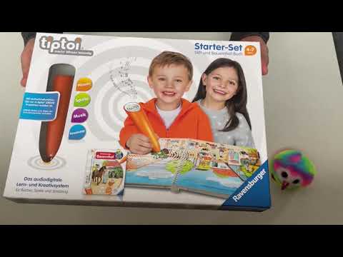 Ich öffne ein TipToi Starter-Set für euch. (Mit Pc Anleitung)